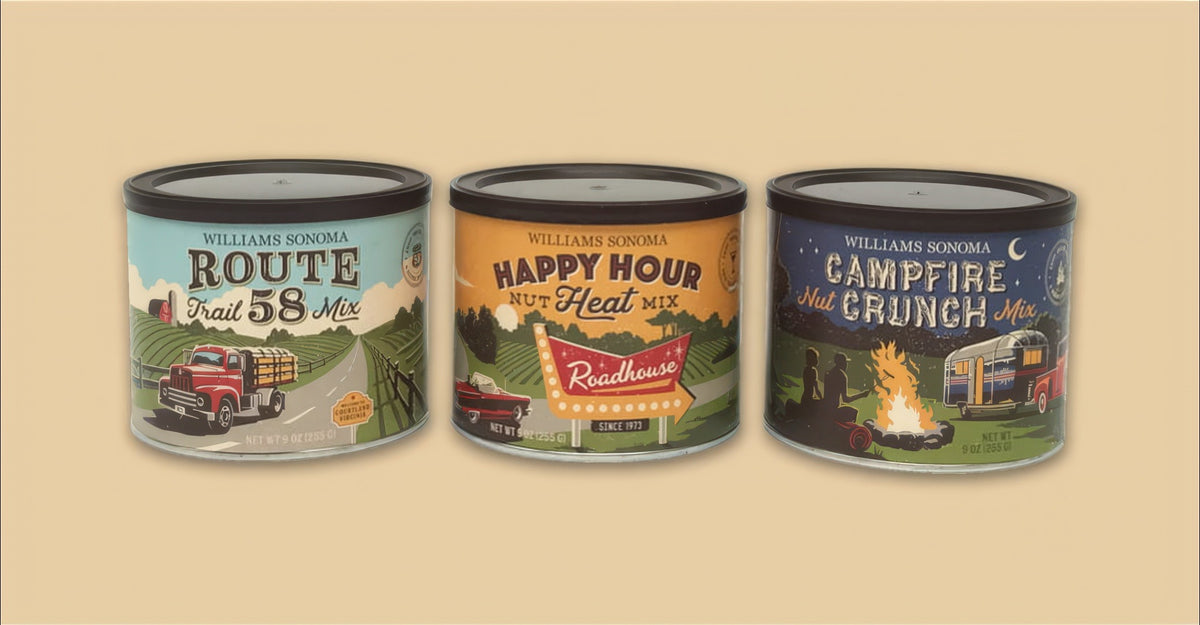 Williams Sonoma Packaging, Finished Label Designs