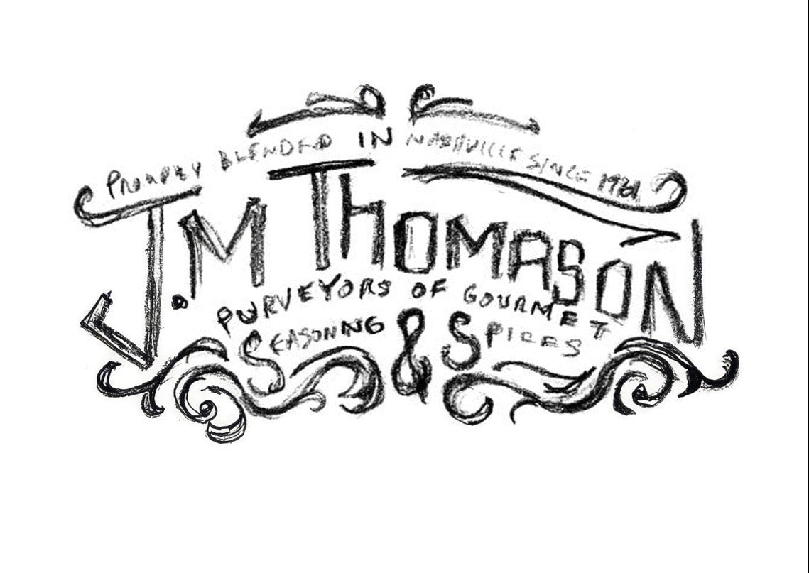 J.M. Thomason Logo, Concept Sketches