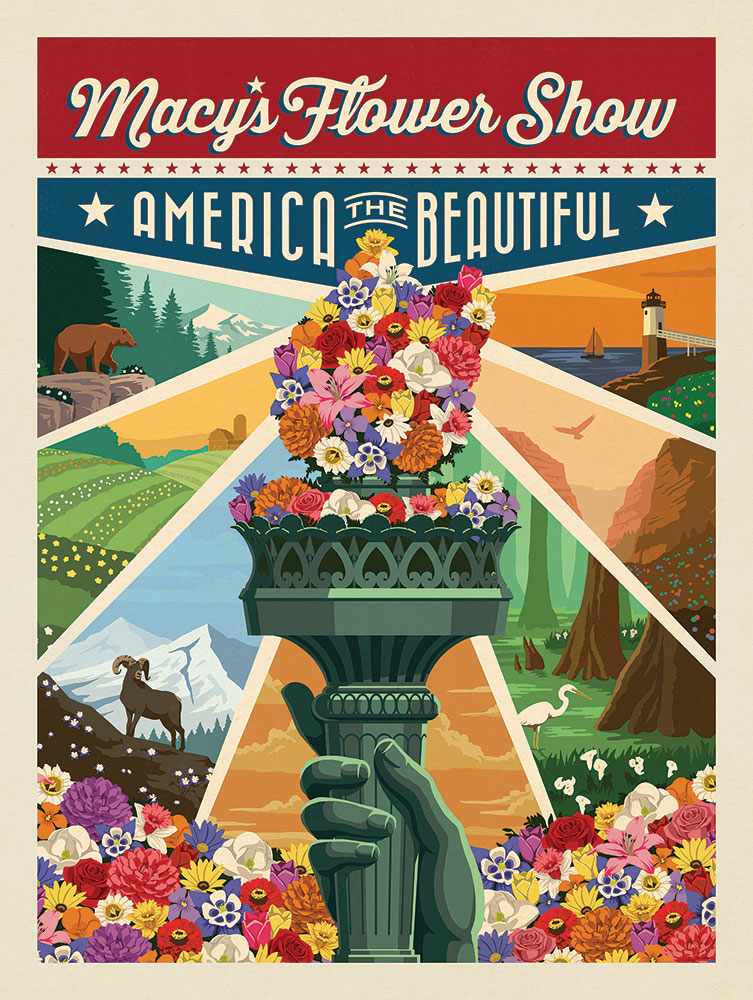 Macy’s Flower Show, Main Poster
