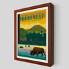 Theodore Roosevelt National Park Shadowbox Art