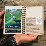 Deluxe Leather Cover with NP Adventure Guide Book Inside
