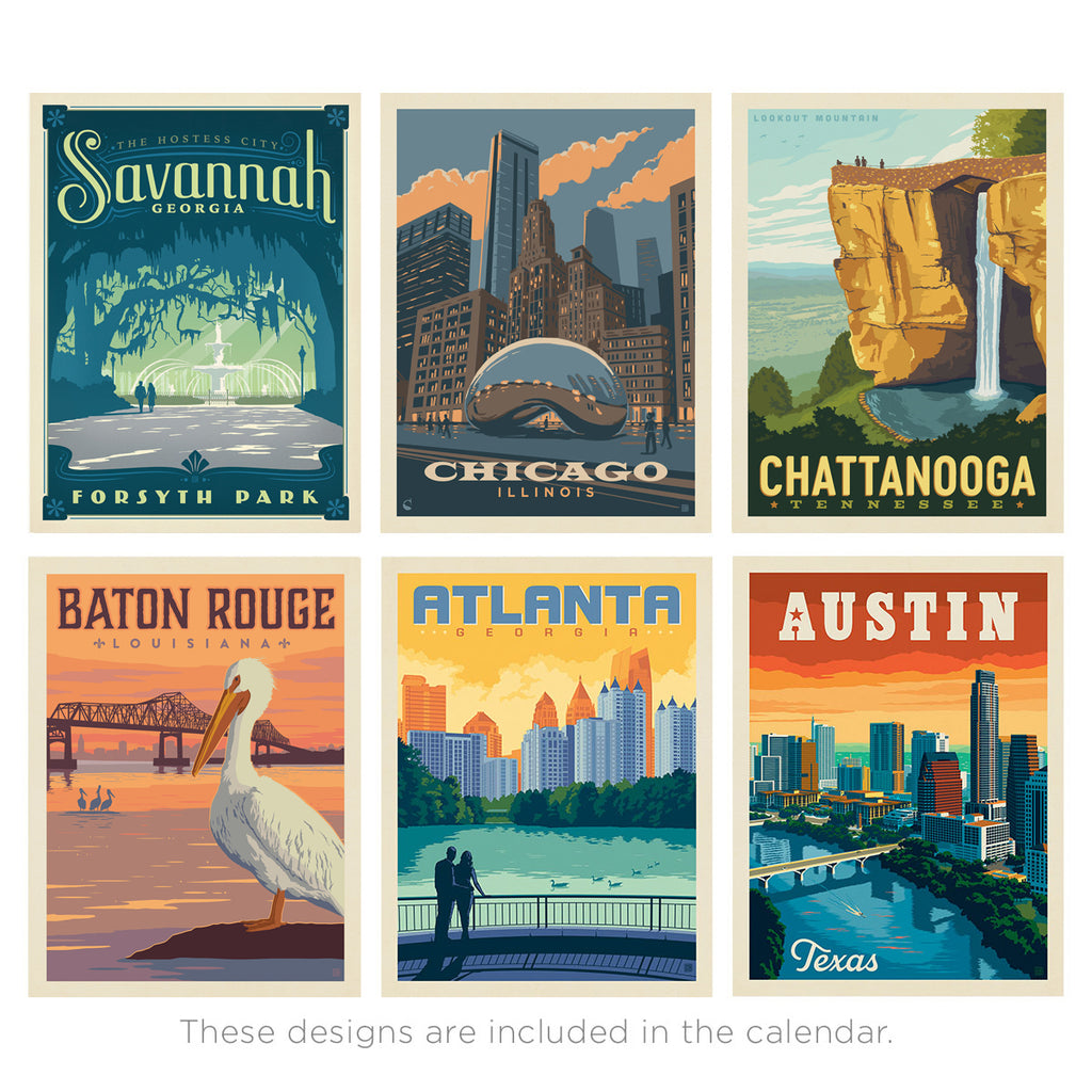 2023 Wall Calendar: American Travel 2 (Bargain – 50% OFF!)