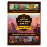 63-National Parks: Updated Edition HARD COVER Coffee Table Book (Best Seller!)