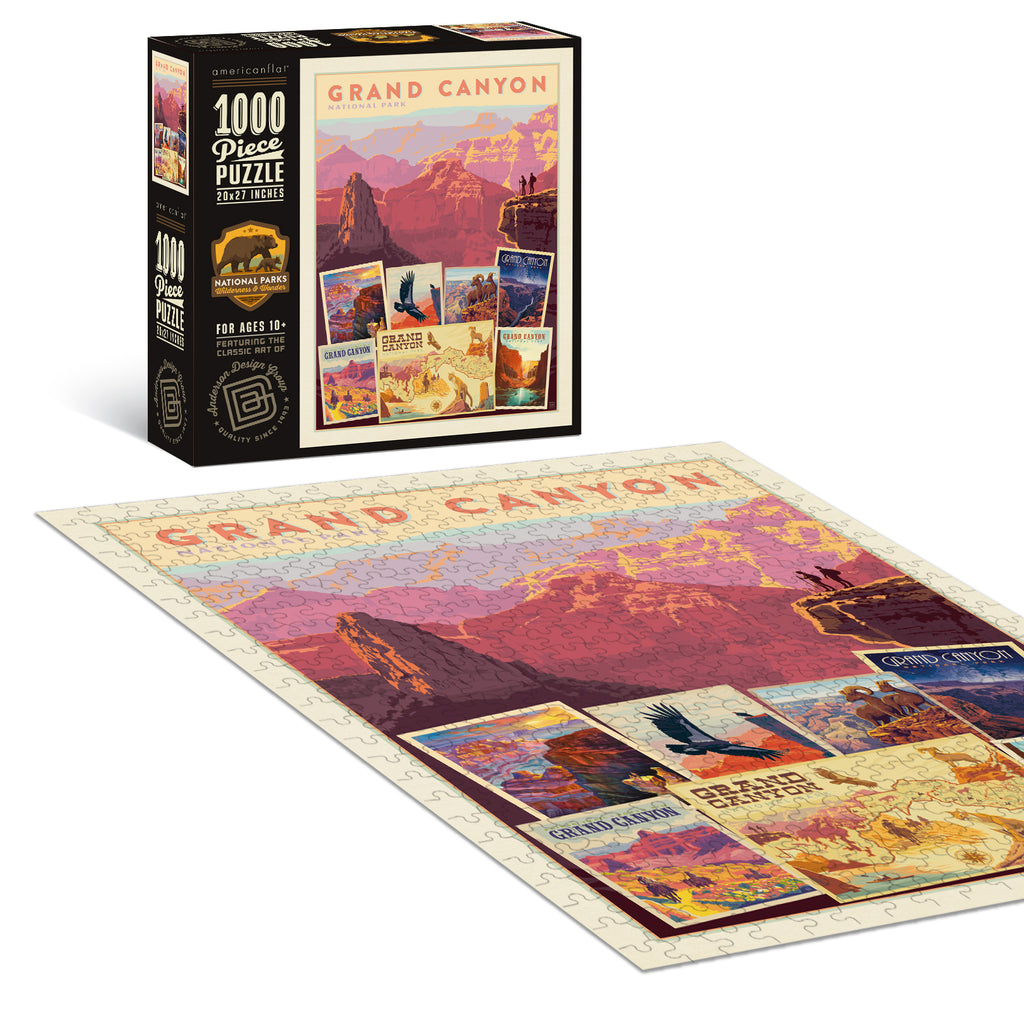 National Park Grand Canyon Collage Puzzle