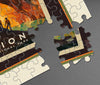 National Parks Zion Collage jigsaw Puzzle