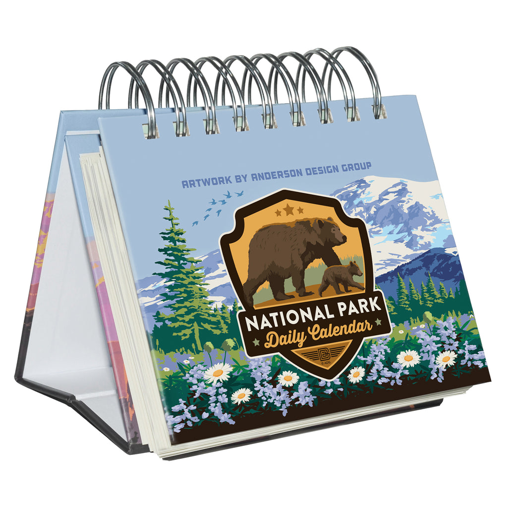 2023 Desktop 365-Day Flip Calendar: National Parks | Best Seller!