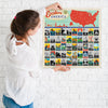 Scratch-Off Poster: 50 States Of The USA Poster