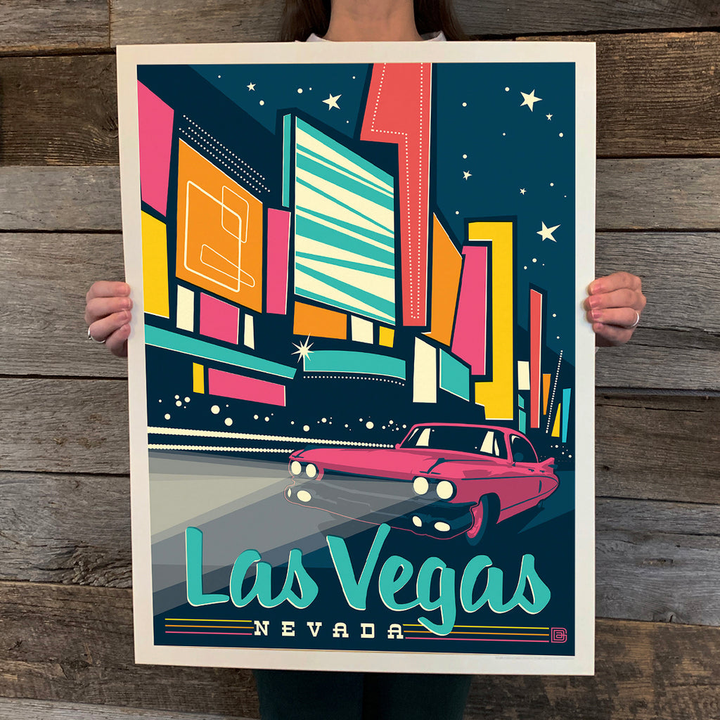 Bargain Bin Print: Las Vegas Mod Design (60% OFF!)