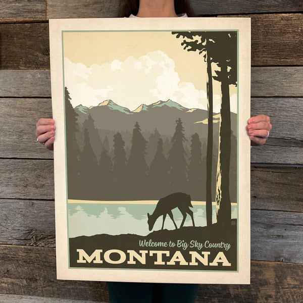 Bargain Bin Print: Montana-Big Sky Country (On SALE!)