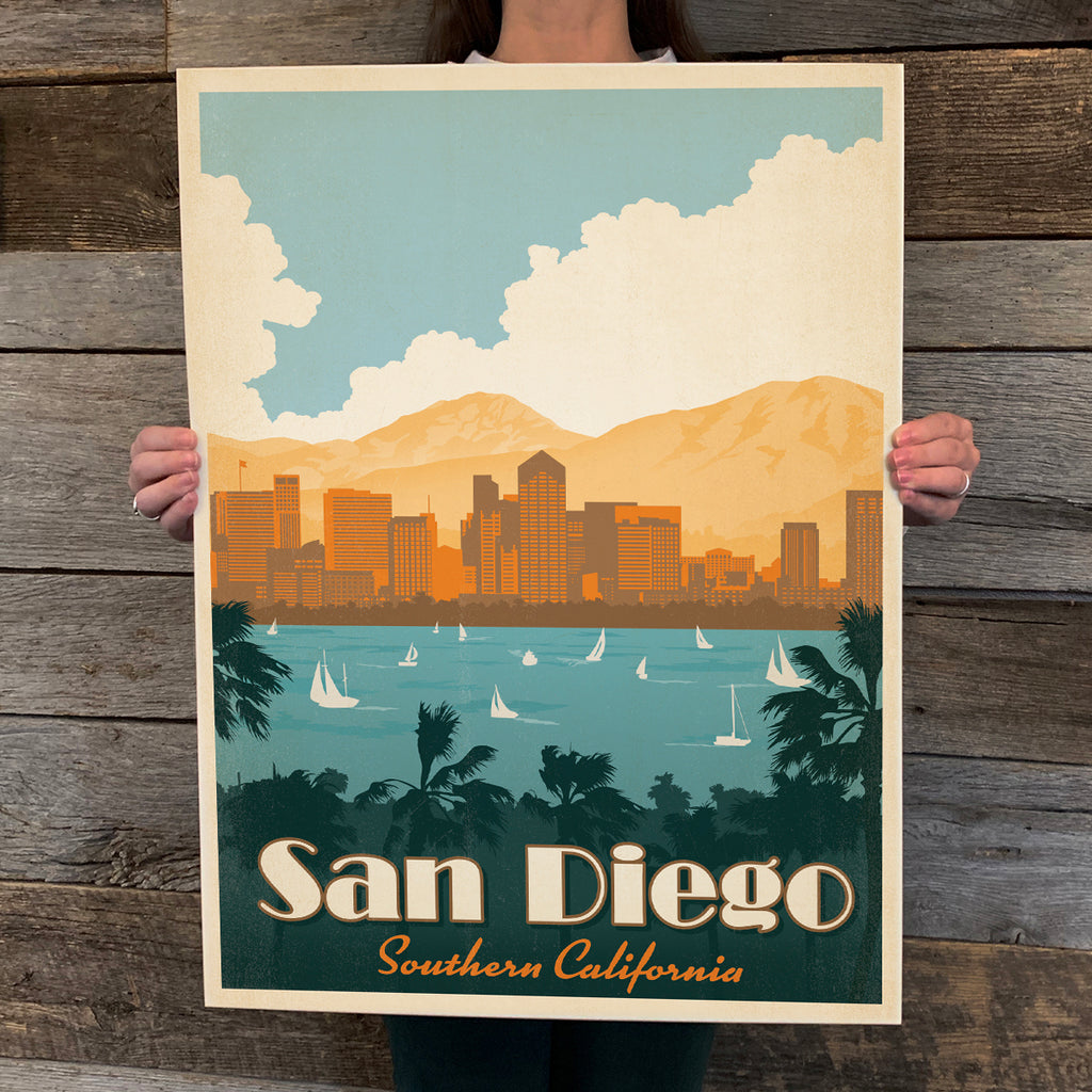 Bargain Bin Print: San Diego, CA (On SALE!)