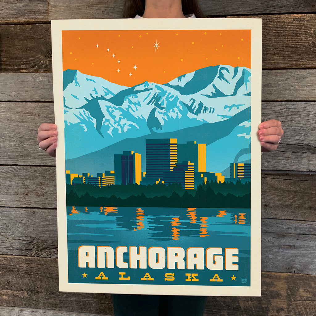 Bargain Bin Print: Anchorage, AK (On SALE!)