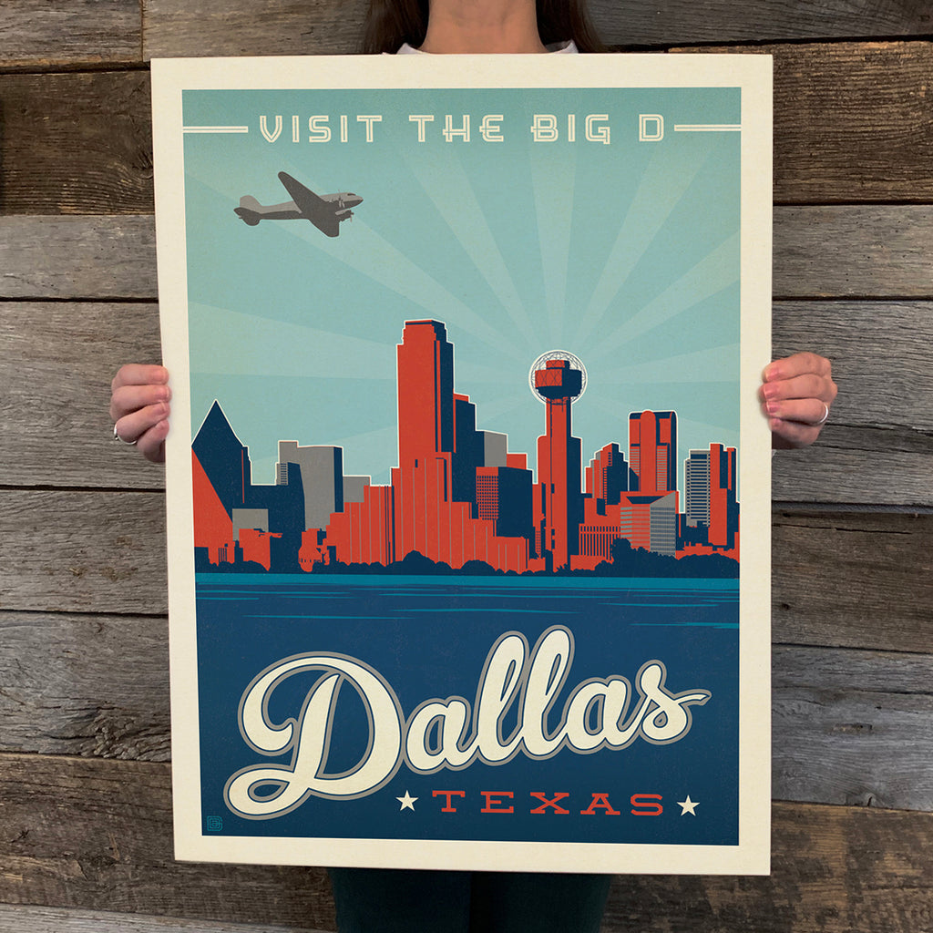 Bargain Bin Print: Dallas, TX (On SALE!)