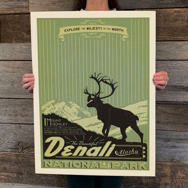 Bargain Bin Print: Denali National Park: Printshop (60% OFF!)