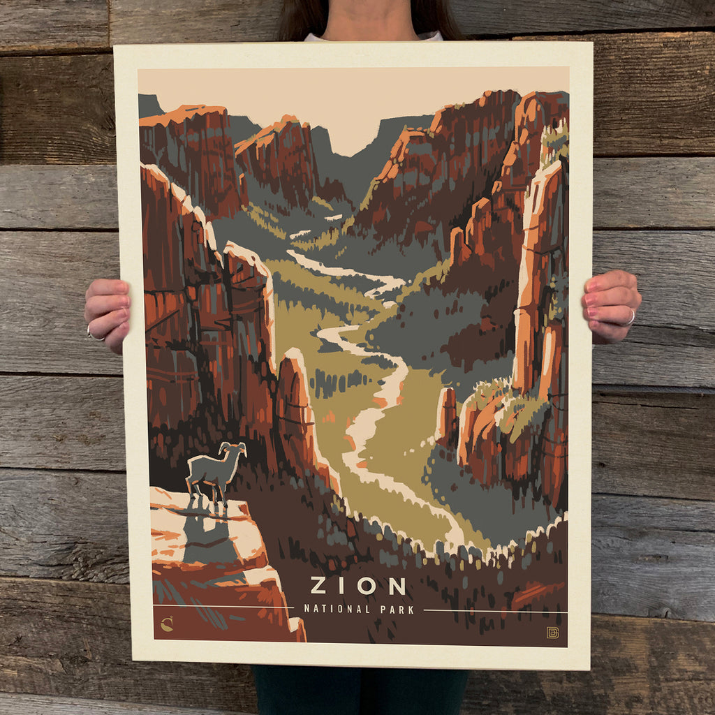 National Parks: Zion—Majestic Valley View (Best Seller)