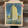 Bargain Bin Print: Oklahoma City (Blow-Out: 70% OFF!)