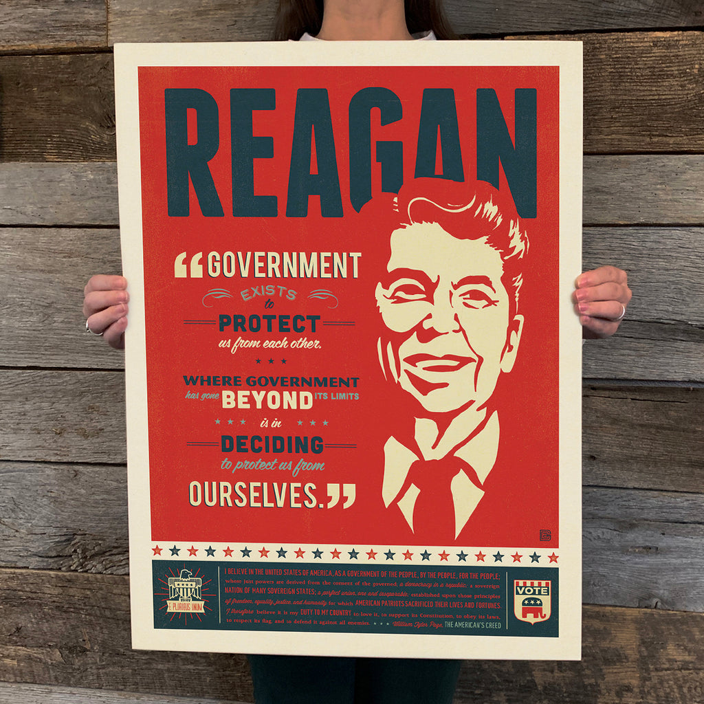 Bargain Bin Print: President Ronald Reagan (On SALE!)