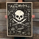 Bargain Bin Print: Coastal-Pirate Pattern Print (On SALE!)