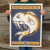 Bargain Bin Print: Spirit of Nashville-Hockey, Fangfish (On SALE!)