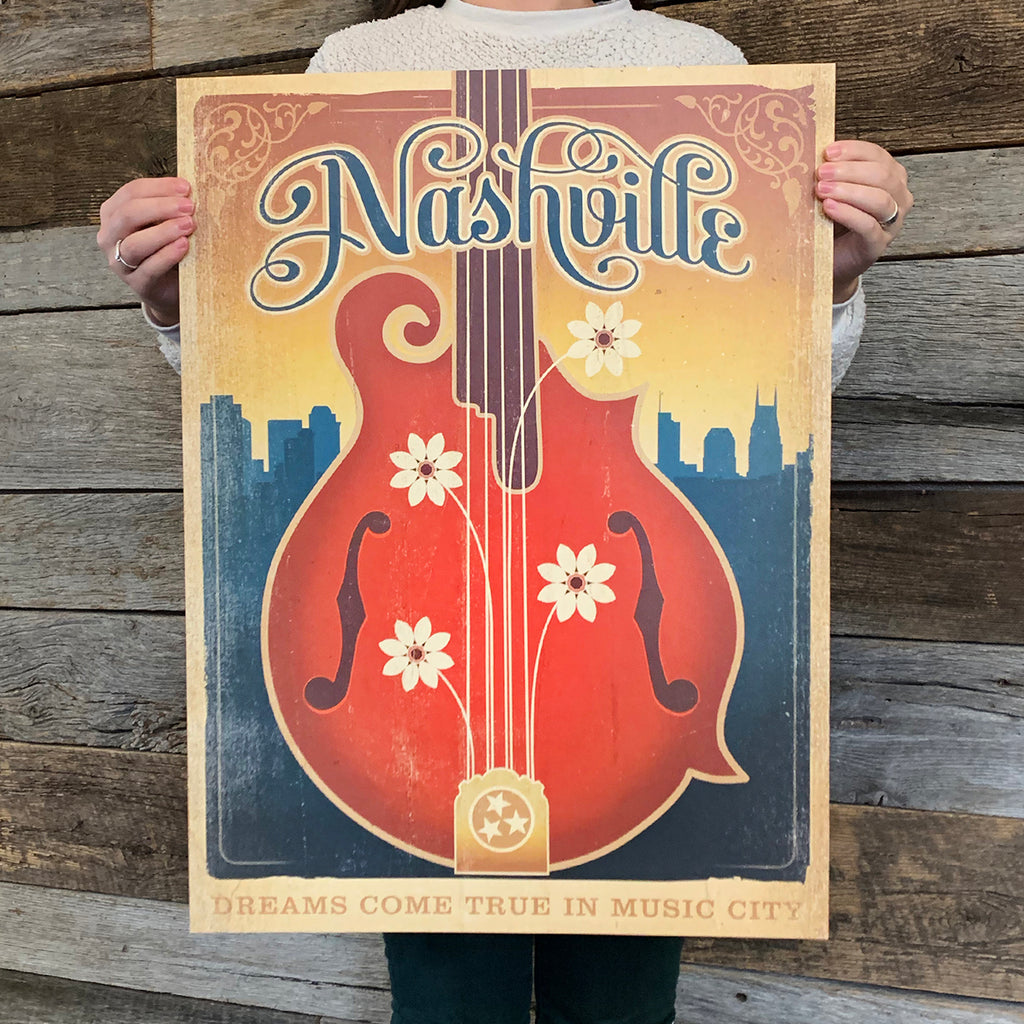 Bargain Bin Print: Spirit of Nashville-Dreams Come True (60% OFF!)