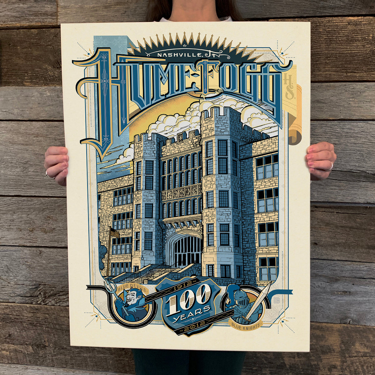 Bargain Bin Print: Spirit of Nashville-Hume Fogg (On SALE!)