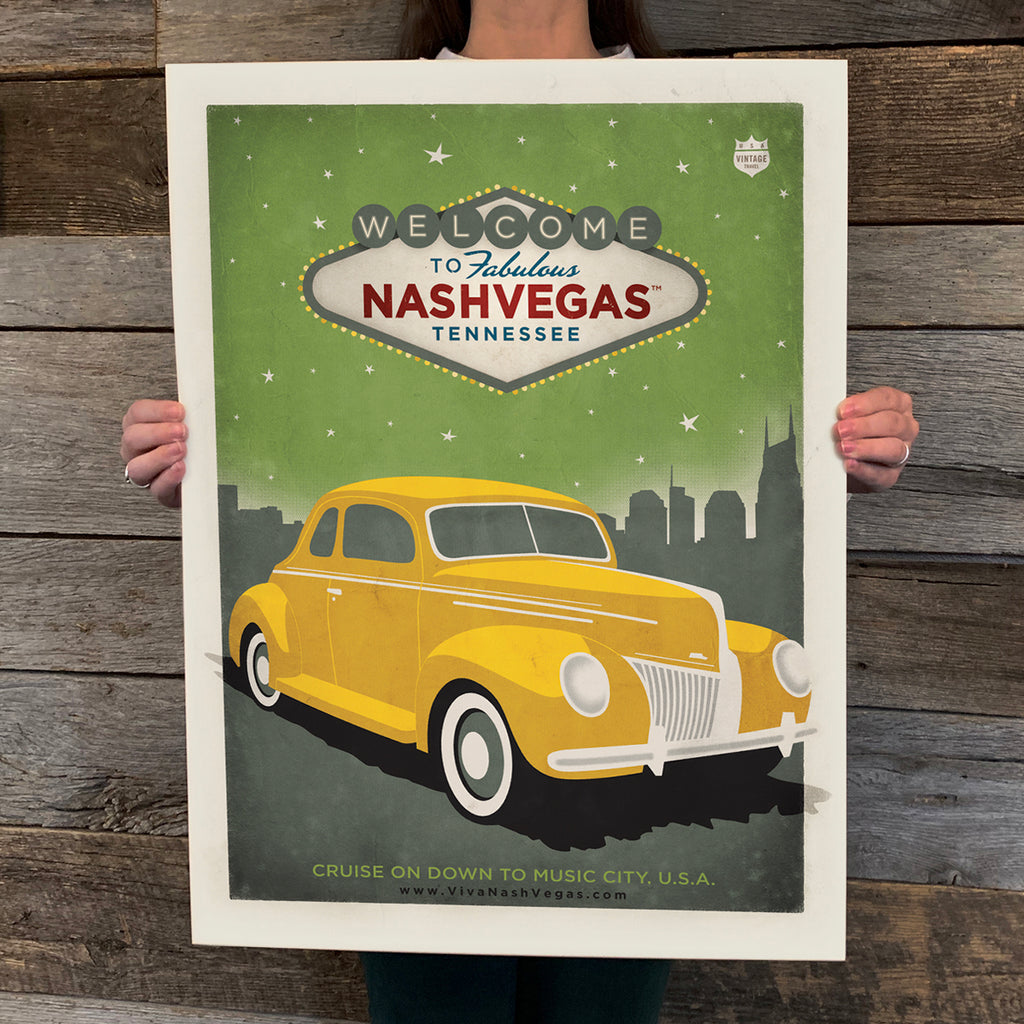 Bargain Bin Print: Spirit of Nashville-Nashvegas (Blow-Out: 70% OFF!)