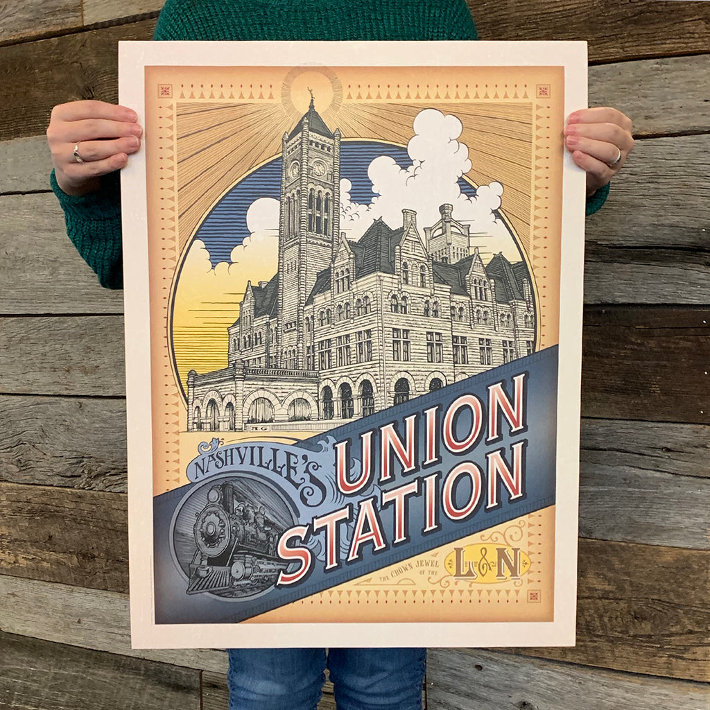 Bargain Bin Print: Spirit of Nashville-Union Station (On SALE!)