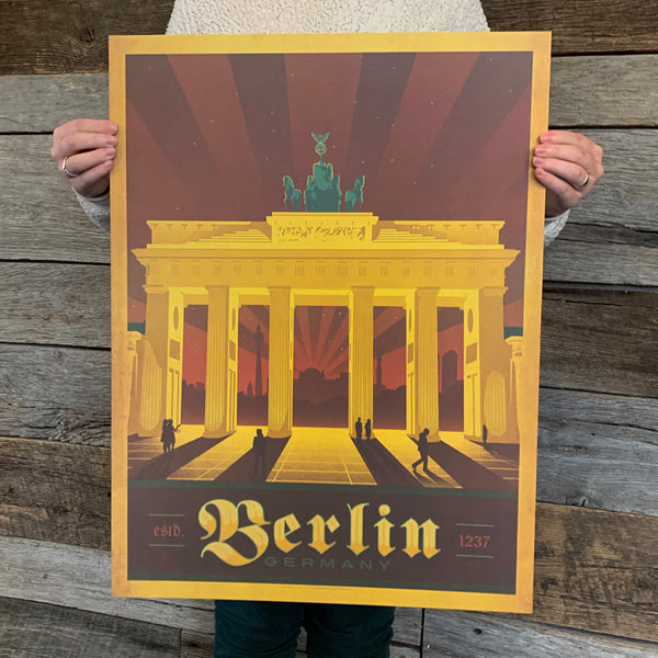 Bargain Bin Print: Berlin, Germany (Blow-Out!)