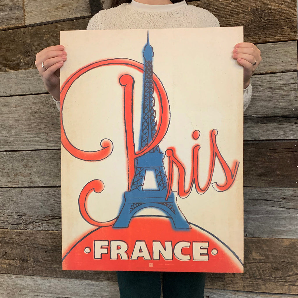 Bargain Bin Print: Paris, France (Blow-Out!)