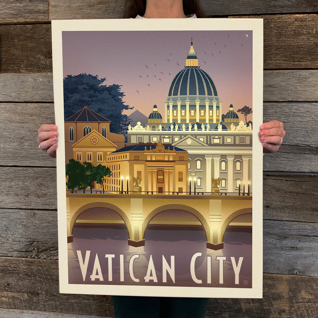 Bin Print: Vatican City (60% OFF!)