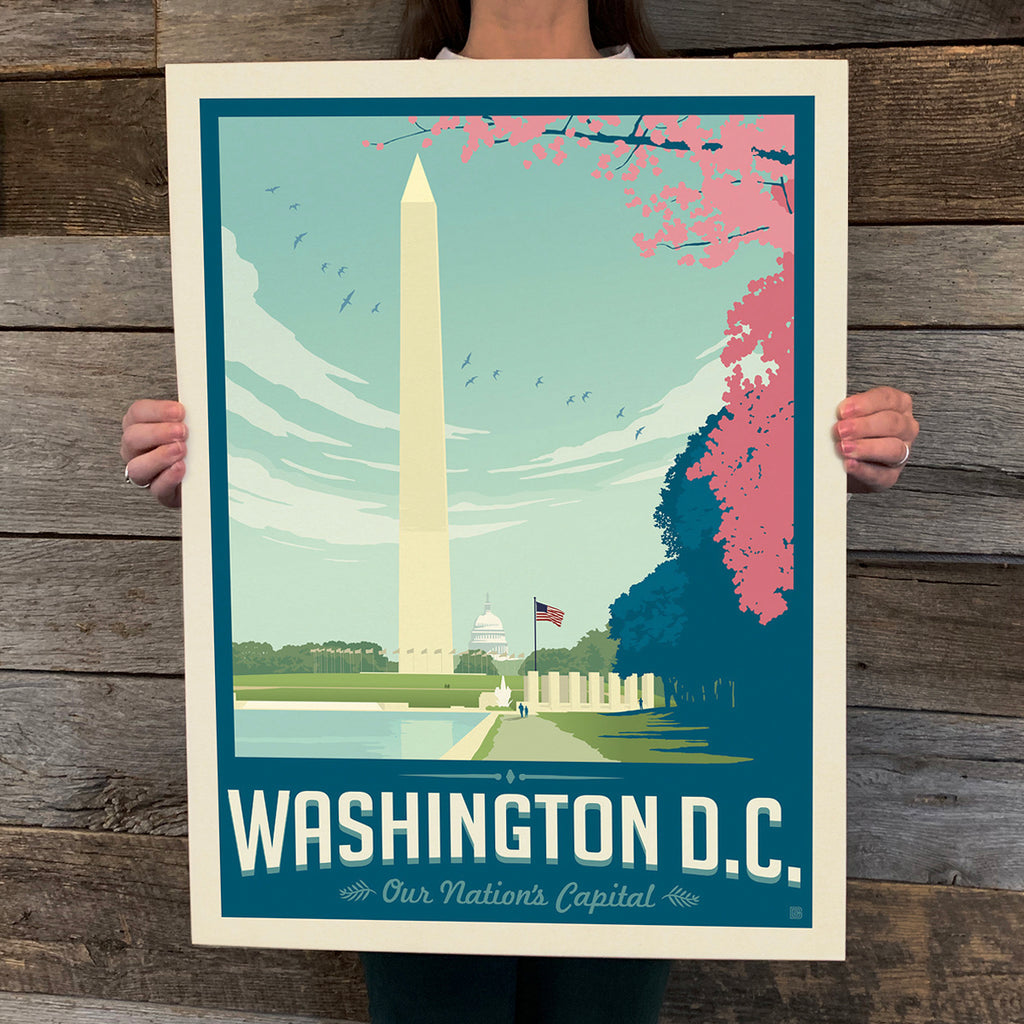 Bin Print: Washington, DC-Cherry Blossoms (60% OFF!)