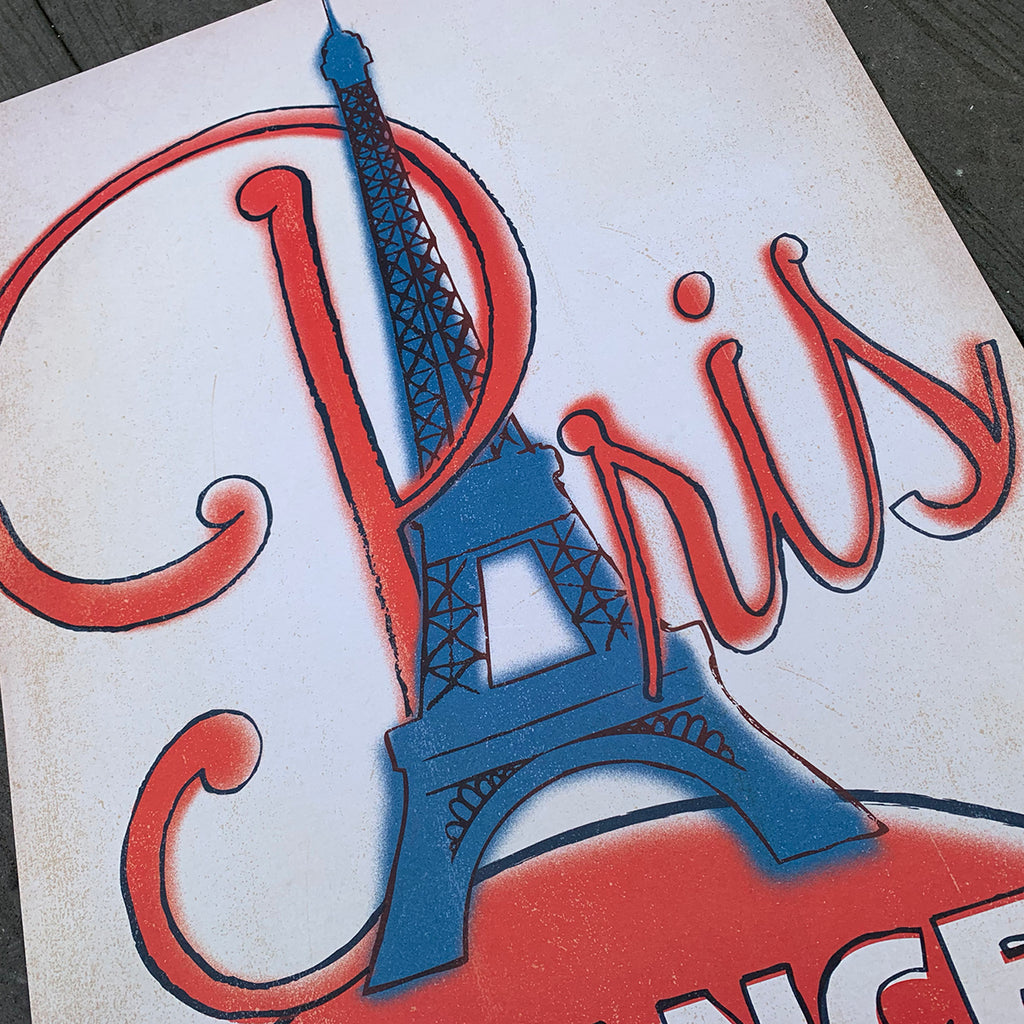 Bargain Bin Print: Paris, France (Blow-Out!)