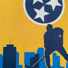 Bargain Bin Print: Spirit of Nashville-Hockey, State Flag (On SALE!)