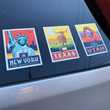 State Pride 50-Piece Sticker Set