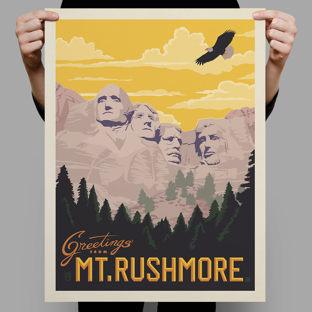 National Monuments: Mount Rushmore (Best Seller)