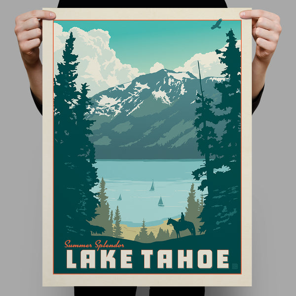 American Travel: Lake Tahoe-Summer Splendor (Best Seller)