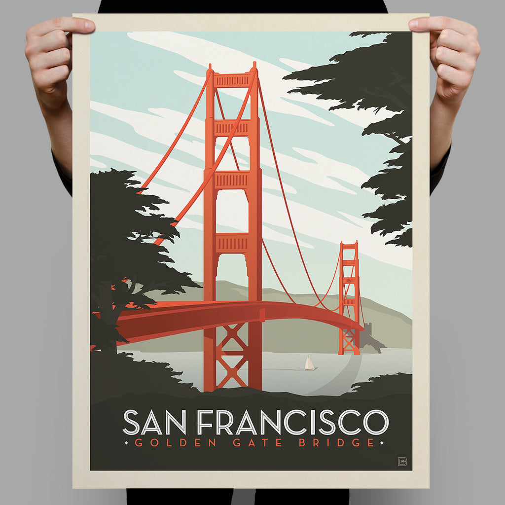 American Travel: San Francisco-Golden Gate Bridge (Best Seller)
