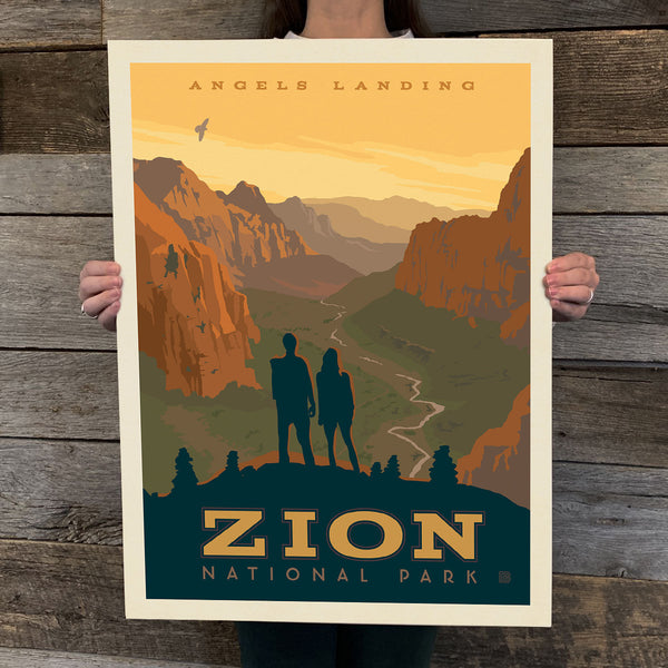National Parks: Zion Angels Landing (Best Seller)