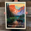 National Parks: Rocky Mountain-Moose In The Morning (Best Seller)