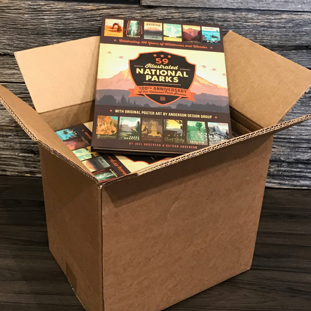 2025 Scratch-N-Dent Sale: 59 National Parks Hard Cover Coffee Table Book