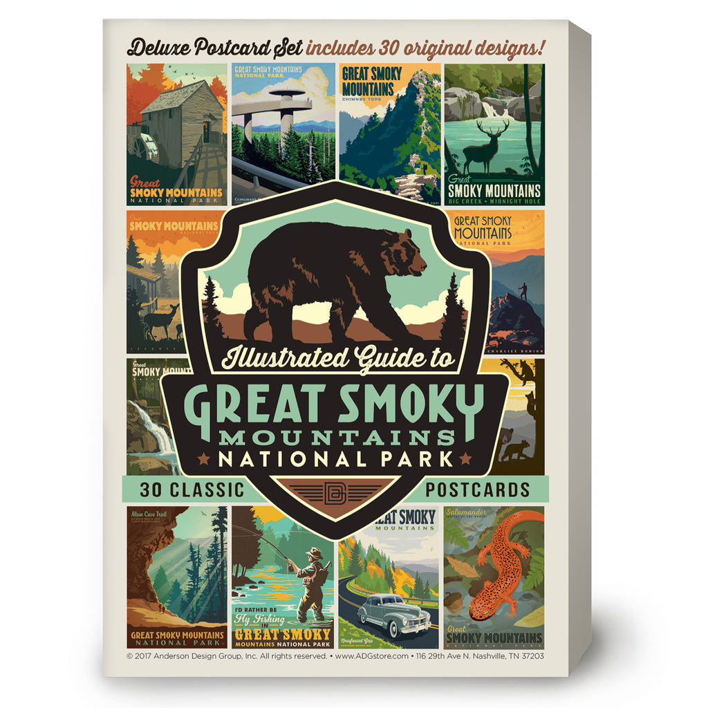 POSTCARDS: Great Smoky Mountains National Park 30-Piece Set