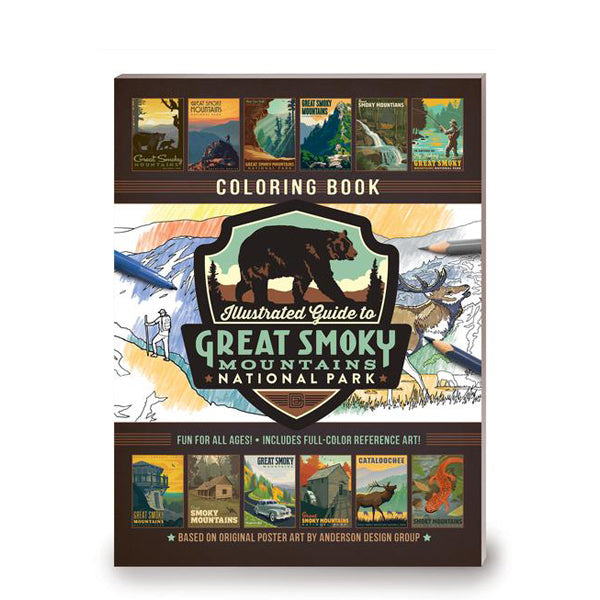 Great Smoky Mountains National Park: COLORING BOOK