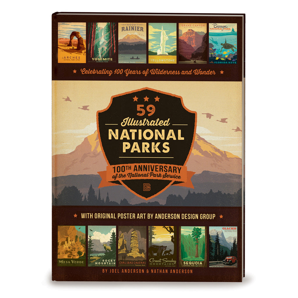 2025 Scratch-N-Dent Sale: 59 National Parks Hard Cover Coffee Table Book