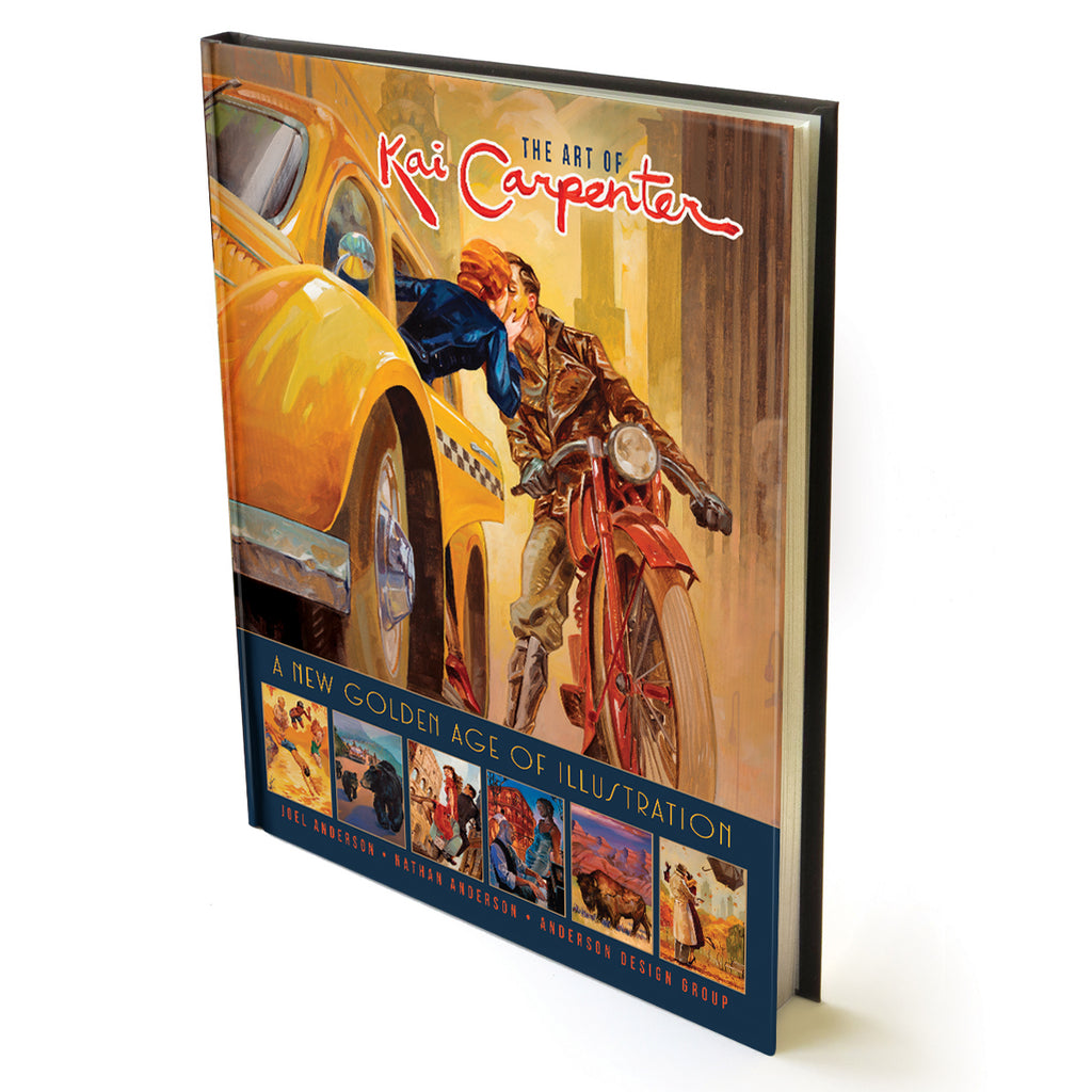 The Art of Kai Carpenter 128-Page Hard Cover Book