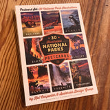 POSTCARDS: Kai Carpenter Illustrated National Parks 30-piece Set
