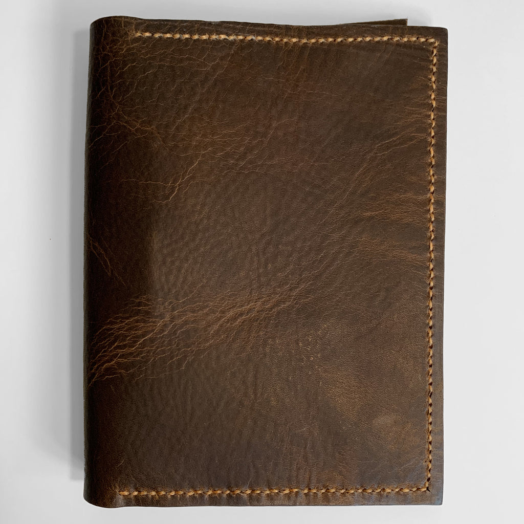 Deluxe Leather Cover with NP Adventure Guide Book Inside