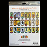 24-Piece Legends of the National Parks Sticker Set