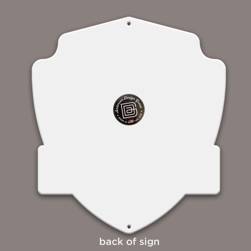 Metal Emblem Sign: SP New Mexico