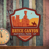 Metal Emblem Sign: NP Bryce Canyon National Park