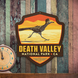 Metal Emblem Sign: NP Death Valley National Park