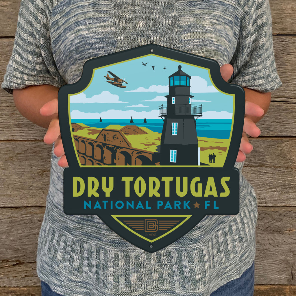 Metal Emblem Sign: NP Dry Tortugas National Park - Anderson Design Group
